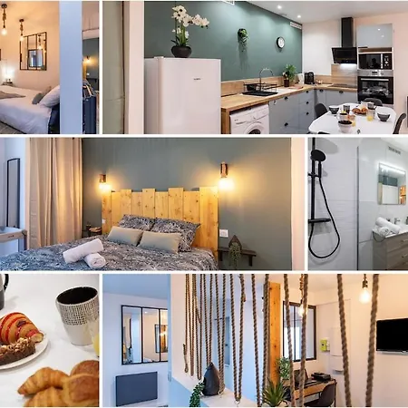 公寓 Le Coup De Coeur - A 4min Du Sanctuaire - 1min Des Commerces - 3pers 卢德